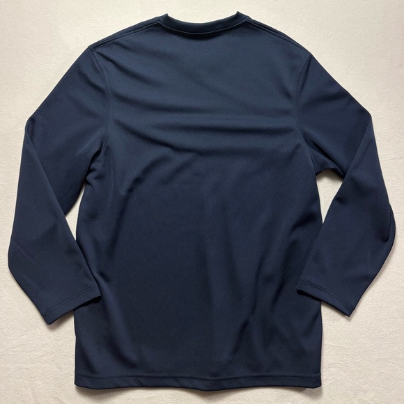 Nike Dark Blue V-Neck Shirt - Picture 2 of 5